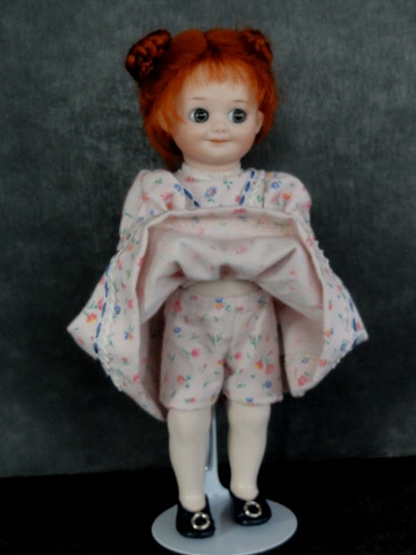 poupée ancienne caractère GOOGLY porcelaine KEEPIE GOOGLY bisque doll